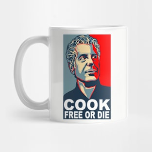 Anthony Bourdain - Cook Free Or Die! Mug